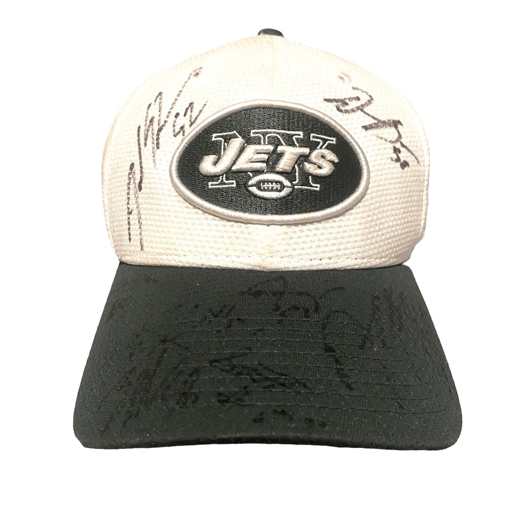 NEW YORK JETS SIGNED HAT